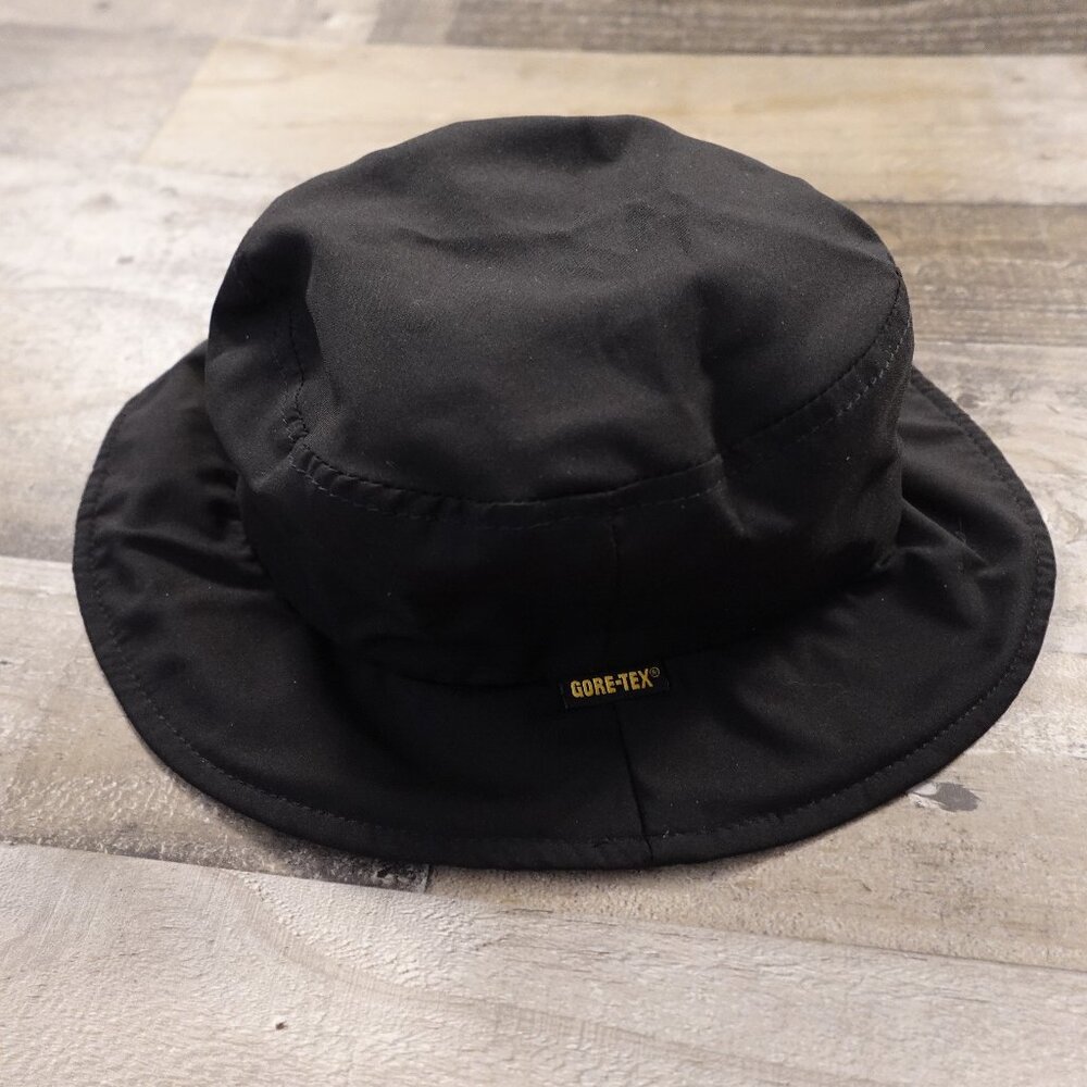 Forrester’s Gore-Tex Black Bucket Hat women's large Lightweight USA Made Vintage